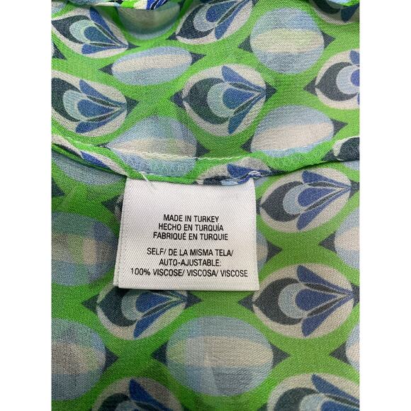 Favorite Daughter 'The Friday' Green Viscose Shirt Size XS - Picture 4 of 5